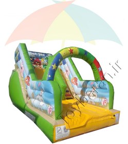 تصویر سرسره بادی طرح سندی 