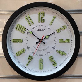 تصویر ساعت دیواری سیتیزن شب نما 