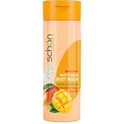 تصویر شامپو بدن کرمی شون شیر انبه 300 میل Schon Mango & Milk Creamy Body Wash 300ml
