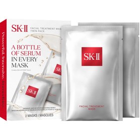 تصویر پک دوقلو ماسک درمان صورت پیترا | اس کی ۲ PITERA™ Facial Treatment Mask Twin Pack | SK-II