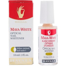 تصویر بهبود دهنده رنگ ناخن ماوا وایت ماوالا مدل Mava-White ا دسته بندی: دسته بندی: