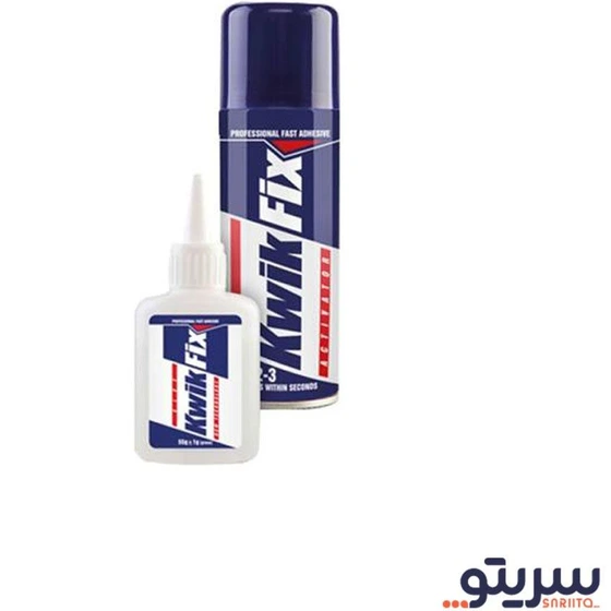 خرید و قیمت چسب 1,2,3 کاسپین مدل KWIK FIX حجم 200 میلی لیتر | ترب