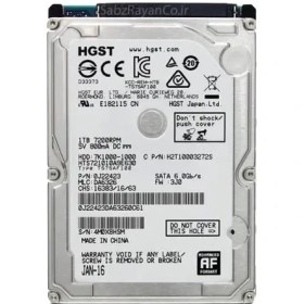 تصویر هارد لپ تاپ اینترنال اچ جی اس تی مدل HGST HTS721010A9E630 ظرفیت ۵۰۰ گیگابایت 