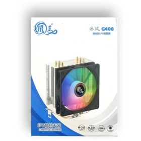 تصویر فن خنک کننده پردازنده کومبو RGB برند COLD SPOTS مدل G400 