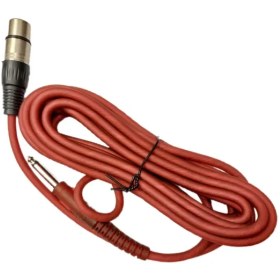 تصویر سیم میکروفون ۵ متری درجه یک فیش فلزی 