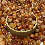 تصویر تامبل عقیق کارنلین 