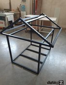 تصویر قفس حیوانات طرح خانه 