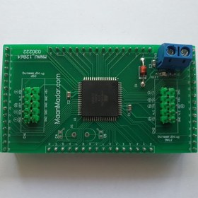 تصویر هدر برد(برد توسعه دهنده) ATMEGA128A 