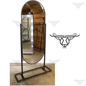 تصویر آینه کنسول MDF مدل DR-A20 