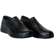 تصویر کفش طبی مردانه چرم کد 7508 رنگ سیاه 