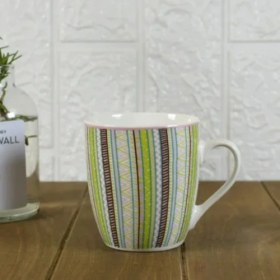 تصویر ماگ سرامیکی نقش سنتی 