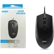 تصویر ماوس باسیم سونی مدل S110 