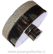 تصویر گردبر سایز ۱۱۰ اگلی مشکی مخصوص نصب بروی مینی فرز 