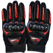 تصویر دستکش موتور سواری ردلاین مدل RE_007 - مشکی 