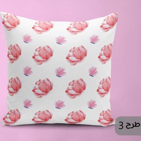 تصویر کوسن کد K249 گلدار