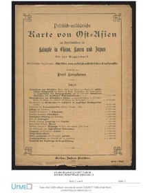 تصویر دانلود کتاب Politisch-militärische Karte von Ost-Asien zur Veranschaulichung der Kämpfe in China, Korea und Japan bis zur Gegenwart : Mit statistischen Begleitworten ; Ost-Asien vom politisch-militärischen Standpunkte Von den Mächten beanspruchte Einflussgebiete in China 1900 کتاب آلمانی نقشه سیاسی-نظامی شرق آسیا برای نشان دادن جنگ در چین، کره و ژاپن تا به امروز: با کلمات همراه آماری. شرق آسیا از دیدگاه سیاسی-نظامی مناطق نفوذ در چین مورد ادعای قدرت ها 1900