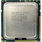 تصویر سی پی یو اینتل مدل زئون Xeon E۵۶۴۰ با فرکانس ۲.۶۶ گیگاهرتز ا Intel Xeon E5640 2.66GHz LGA1366 CPU Intel Xeon E5640 2.66GHz LGA1366 CPU