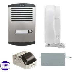 تصویر آیفون صوتی الکتروپیک مدل V2-786 پک کامل تک واحدی 