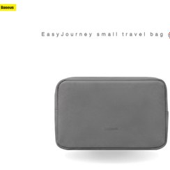 تصویر کیف لوازم جانبی ضد آب بیسوس Baseus EasyJourney Series small travel bag for small items gray LBJX010013 