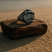 تصویر انگشتر استیل جان سخت 