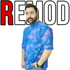 تصویر تیشرت ماکان آبرنگی 