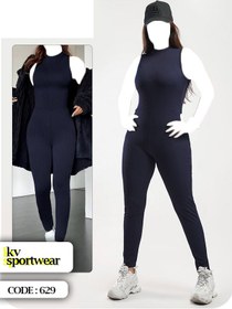 تصویر اورال سرهمی اسپرت ورزشی زنانه کد 0016 womens sports overalls code 0016