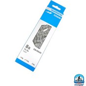 تصویر زنجیر شیمانو 8 سرعته شیمانو hg40 اصلی shimano chain hg40 8 speed