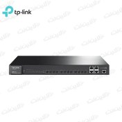 تصویر سوئیچ شبکه 12 پورت TL-SG5412F مدیریتی تی پی لینک TP-Link TP-Link TL-SG5412F JetStream 12-Port Gigabit Network Switch with 4 Combo SFP