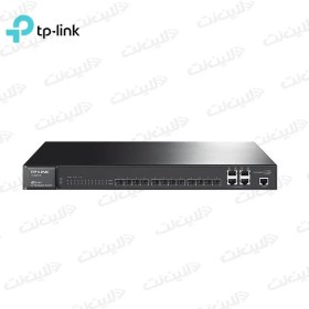 تصویر سوئیچ شبکه 12 پورت TL-SG5412F مدیریتی تی پی لینک TP-Link TP-Link TL-SG5412F JetStream 12-Port Gigabit Network Switch with 4 Combo SFP