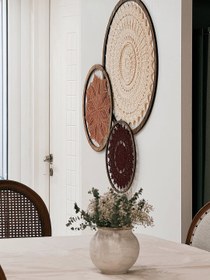 تصویر گلدون سفالی پتینه 