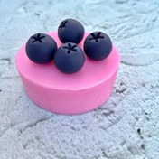 تصویر قالب سیلیکونی تمشک دو تایی 2.5 سانت 