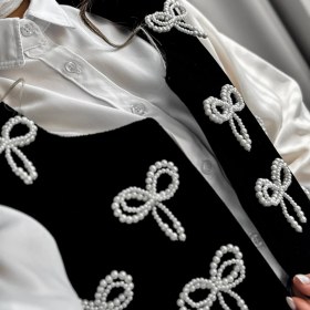 تصویر سخمه مخمل پاپیون ریز برجسته آماده ارسال 