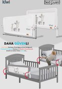 تصویر منسوجات حفاظتی دیوار محافظ تخت کودک و نرده حفاظ پارچه ای اضافی کیوی Kiwi 