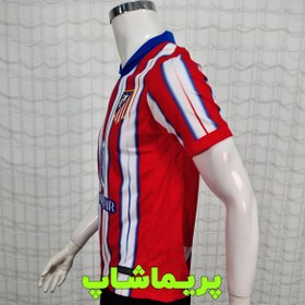 تصویر کیت اول پیراهن شورت اتلتیکو مادرید2025 (تایلندی) Atletico Madrid 2025 Home Shirt Shorts Kit(tahi)