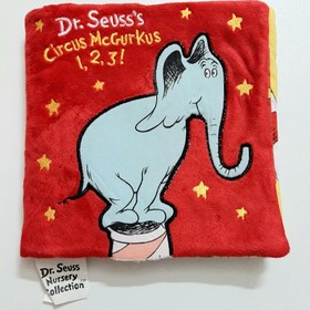 تصویر کتاب اورجینال پارچه ای شمارش Dr. Seuss's circusc McGurkus 1,2,3 Dr. Seuss's circusc McGurkus 1, 2, 3!