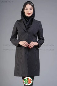 تصویر مانتو شلوار اداری دیپلمات | مدل پریسان | کد 0711 
