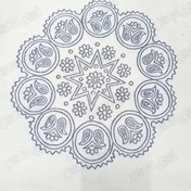 تصویر پته دوزی کرمان ، پته آموزشی مدارس پته خام گرد 