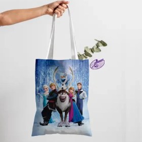 تصویر ساک خرید طرح فروزن 