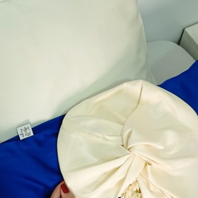 تصویر روبالشتی ابریشم first class رازکوک - شیری Silk pillow cases