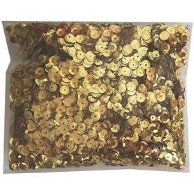 تصویر پولک تزئینی طرح کاسه ای کد GOG500g بسته 500 گرمی در چند رنگ متنوع 