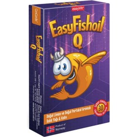 تصویر پاستیل جویدنی روغن ماهی EasyFishoil Q تعداد 30 عددی 