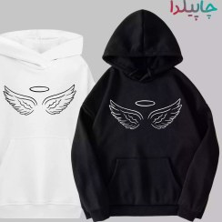 تصویر هودی ست با طرح بال پرواز 
