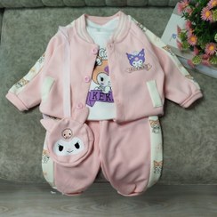 تصویر ست چهار تیکه وارداتی کرومی - لازج 