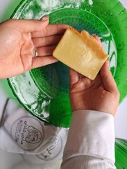 تصویر صابون گیاهی جلبک زردچوبه 