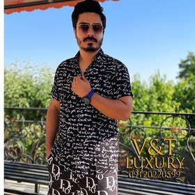 تصویر پیراهن مردانه هاوایی 