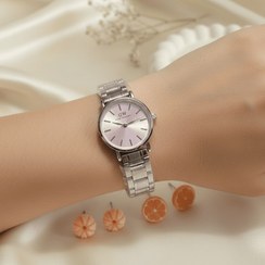 تصویر ساعت زنانه دنیل ولینگتون نقره ای 