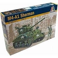 تصویر تانک شرمن ایتالری M4-A1 Italeri M4-A1 Sherman Tank