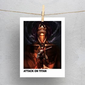 تصویر پولاروید Attack on Titan mikasa 