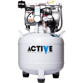 کمپرسور باد مدل AC-1335SRN اکتیو (0.75 اسب بخار،دو سیلندر،35 لیتری)