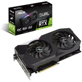 تصویر کارت گرافیک ایسوس DUAL GeForce RTX 3070 V2 OC Edition 8GB 